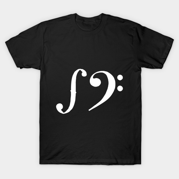 F clef and F (white)